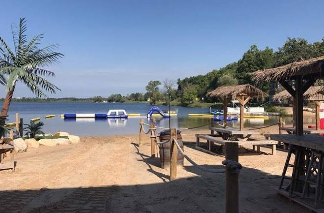 Tiki beach and resort