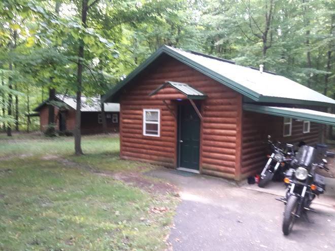Blue highway motorcycle lodge