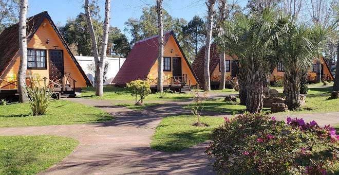 Cabanas mar azul