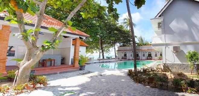 Sand beach resort
