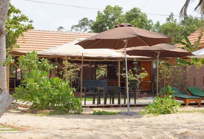 Gold sand beach bungalow