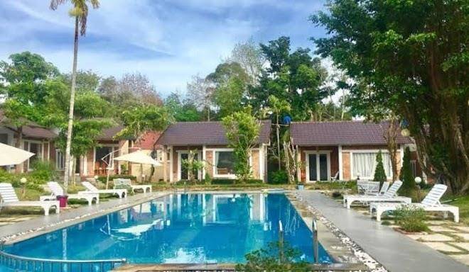 Her bungalow
