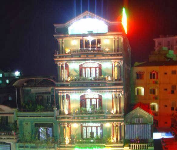 Green bamboo hotel