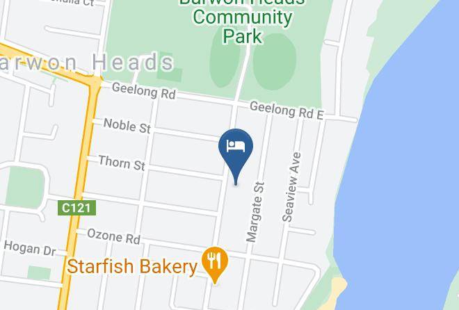 Greater Geelong - 100 Hitchcock Holiday Accommodation Maps