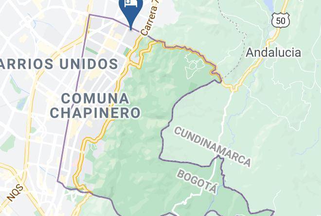 Bogota - 100 Luxury Suites Maps