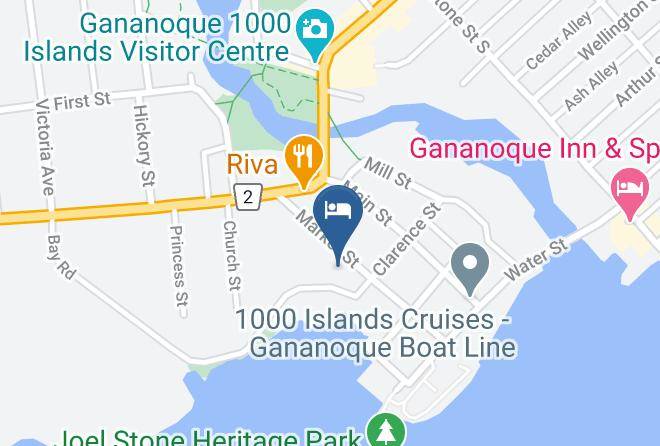 Leeds Grenville - 1000 Island Condo Getaway Maps