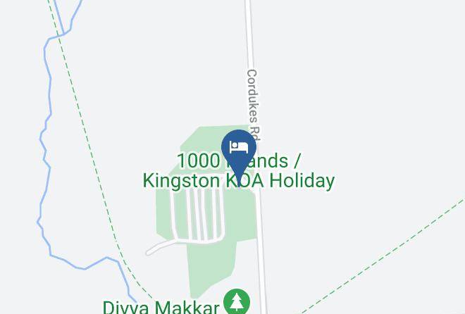 1000 Islands Kingston Koa Holiday Map