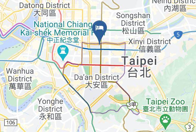 Da An District - 101 Amici Hotel Maps