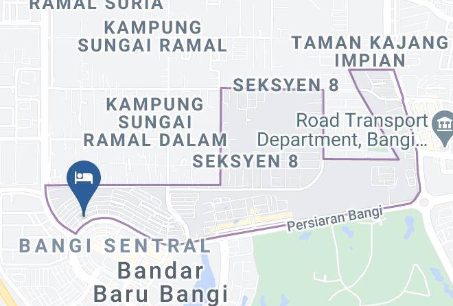 Hulu Langat - 101 Hotel Bangi Maps