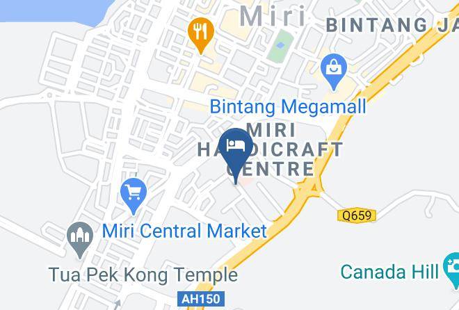 Bahagian Miri - 101 Hotel Miri Maps
