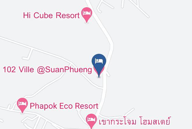 Amphoe Suan Phueng - 102 Ville Suanphueng Maps