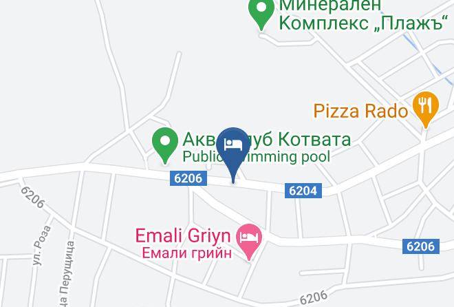 Sapareva Banya - 103 Hotel & Spa Maps