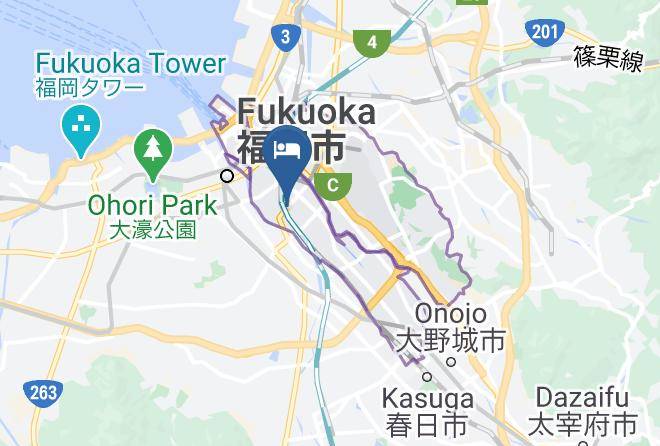 Fukuoka City Hakata Ward - 10 Residence Hotel Hakata 10 Maps