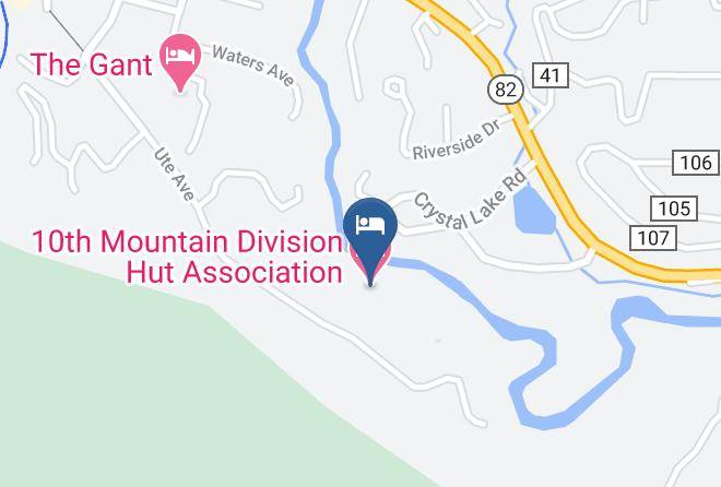 Pitkin - 10th Mountain Division Hut Association Maps