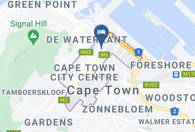 City Of Cape Town - 1110 Icon Hotel Maps