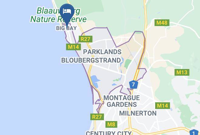 City Of Cape Town - 114 Azure On Big Bay Maps