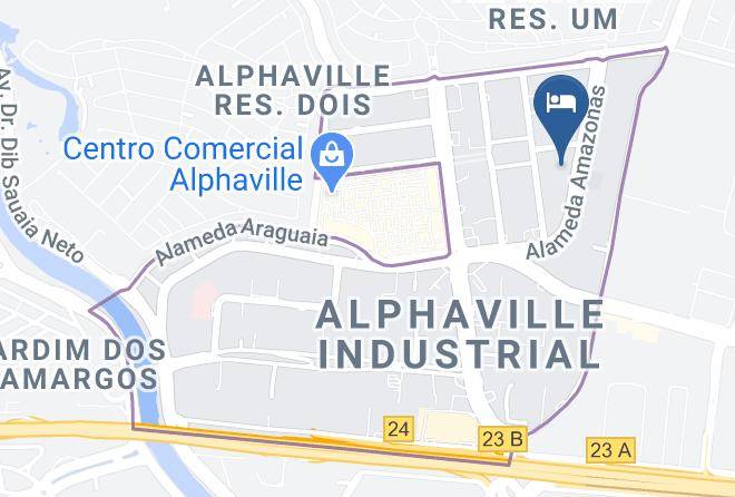 Barueri - 123 Quarto Alphaville Empresarial Maps