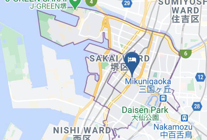 Sakai City Sakai Ward - 1 2 3 Sakai Maps