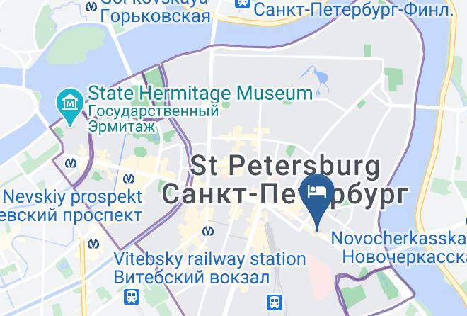 Saint Petersburg - 125 Nevsky Mini Hotel Maps
