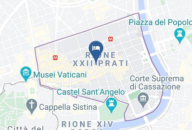 Rome - 126 Gracchi Suites Maps