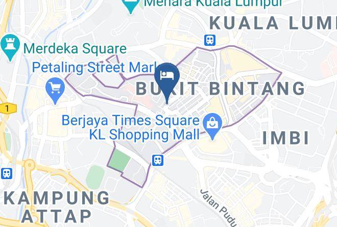 Kuala Lumpur - 12fly Hotel Maps