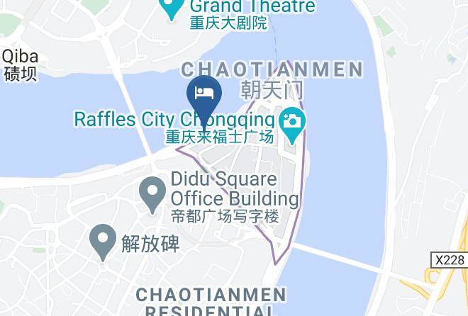 Yuzhong District - 131 Couples Theme Hotel Maps
