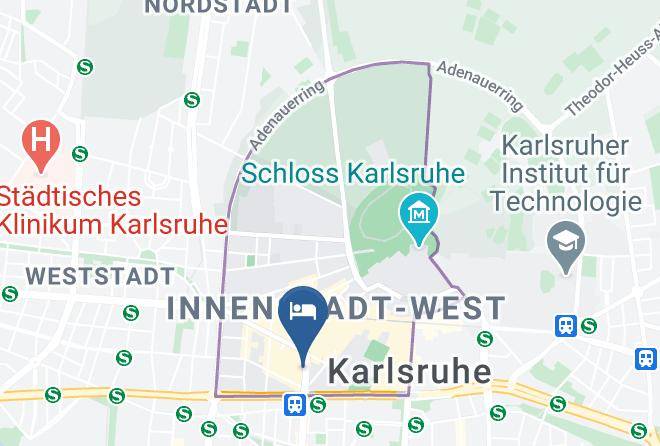 Karlsruhe - 133 Boutique Hotel Karlsruhe Maps