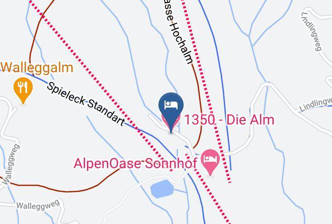 Zell Am See - 1350 Die Alm Maps