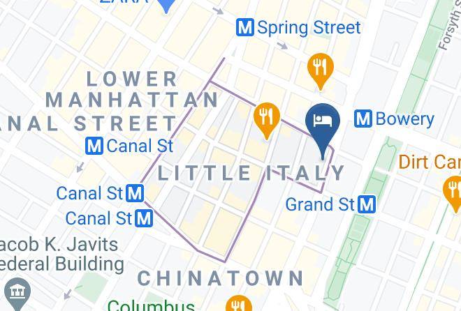 New York - 138 Bowery Maps