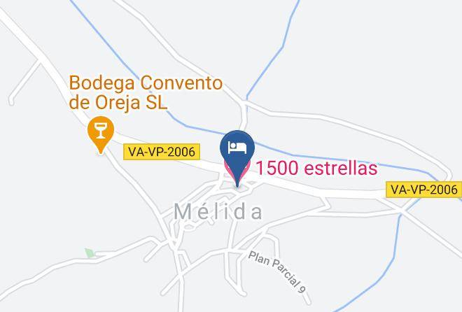 1500 Estrellas Map