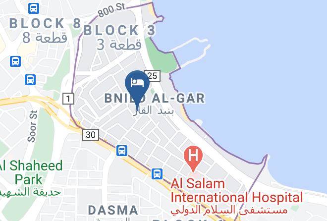Kuwait City - 151 Residence Maps
