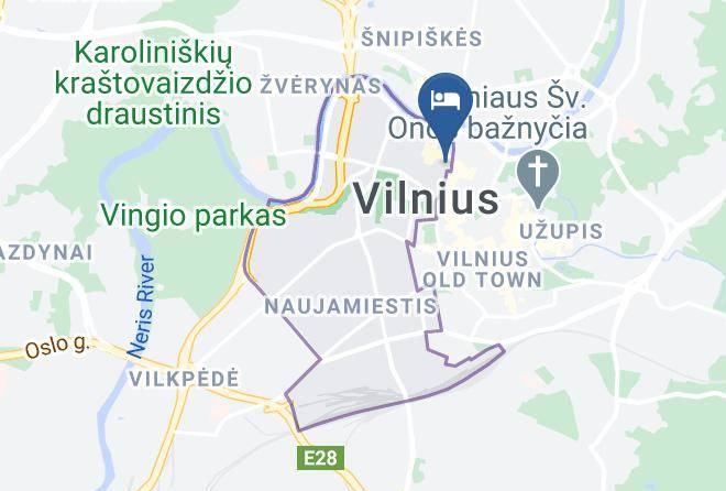 Vilnius - 15th Avenue Hotel Maps