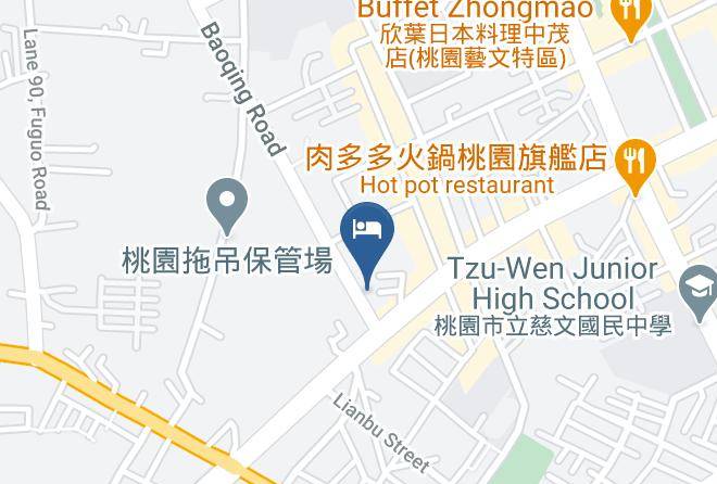 Taoyuan District - 168 Motel Taoyuan Maps