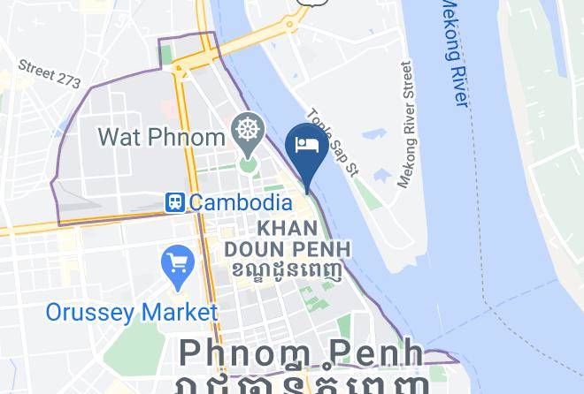 Doun Penh - 171 Newsseason Hotel Maps
