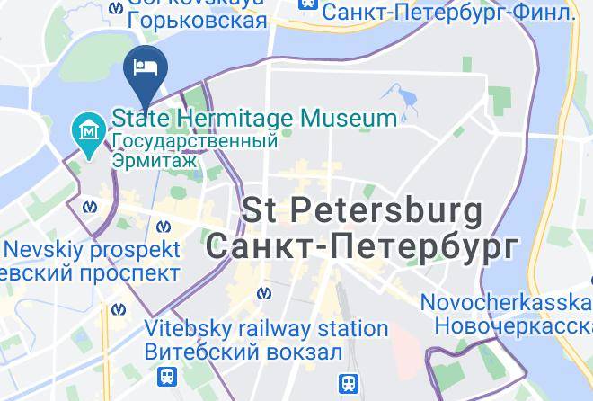 Saint Petersburg - 1715 Duplex Hotel Maps