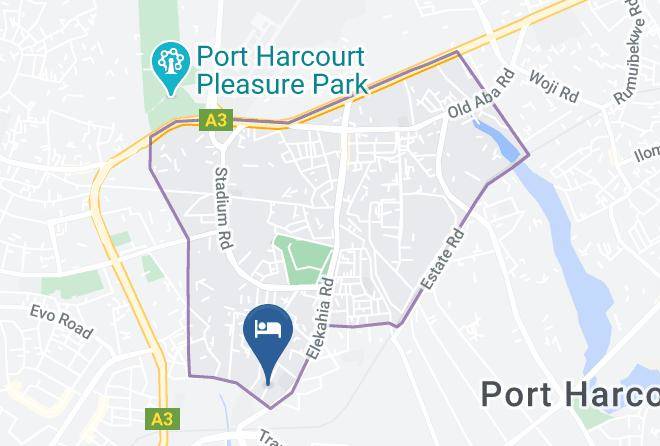 Port Harcourt - 1804 Boutique Hotel Maps
