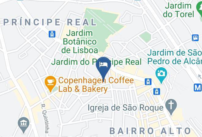 Lisbon - 1869 Principe Real Maps