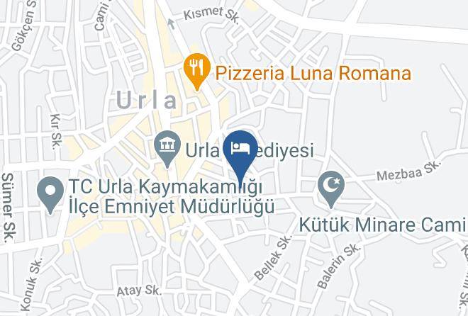 Urla - 1870 Tas Konak Otel Maps