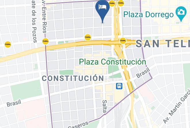 Buenos Aires - 1890 Hotel Boutique Maps