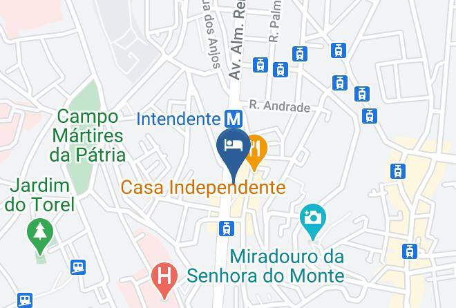 Lisbon - 1908 Lisboa Hotel Maps