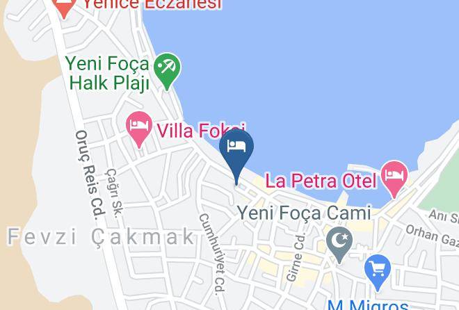 Foca - 1922 Hotel Maps
