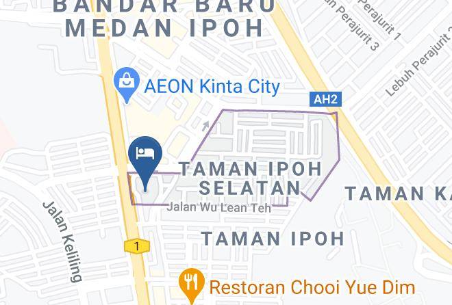 Kinta District - 1969 Business Suites Ipoh Garden Boutique Hotel In Ipoh Malaysia Maps