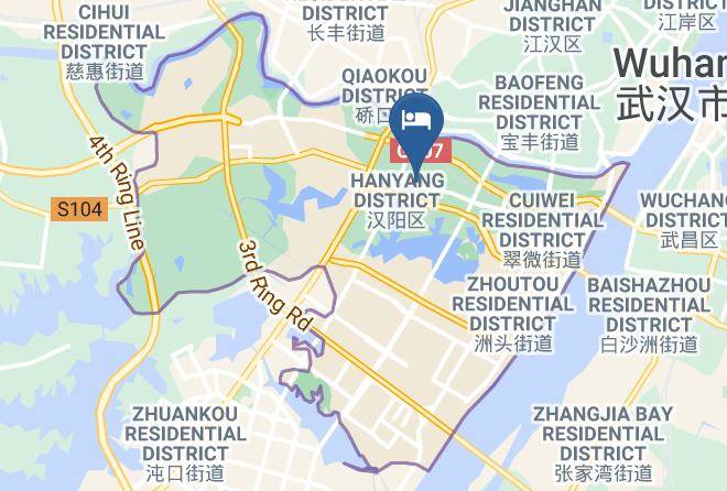Wuhan - 198 Express Hotel Maps