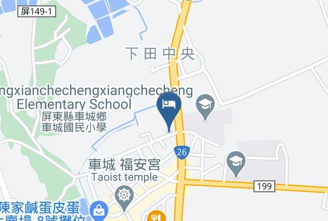 Pingtungnty - 199sunnyday B&b Maps