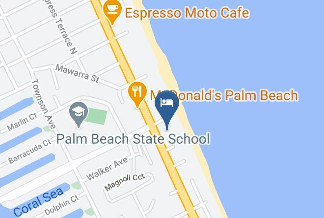 Gold Coast - 19th Avenue On The Beach Gold Coast Maps