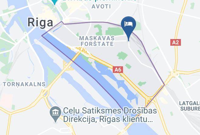 Riga - 1home Student Hotel Maps