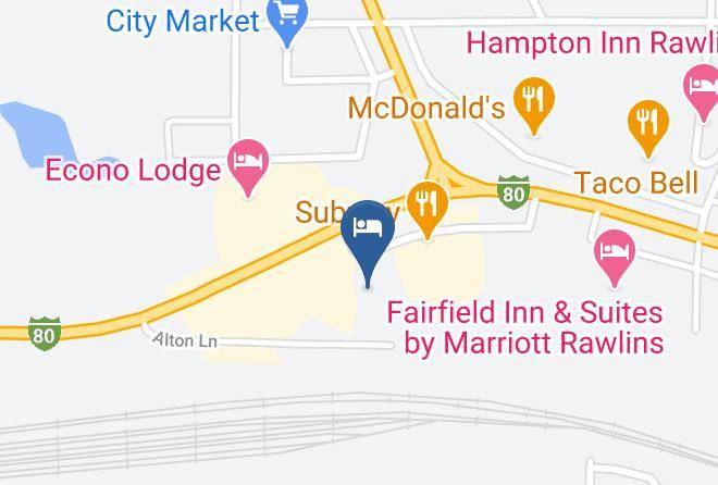 1st Choice Rawlins Map