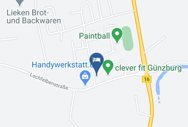 Gunzburg - 1st Motel Maps