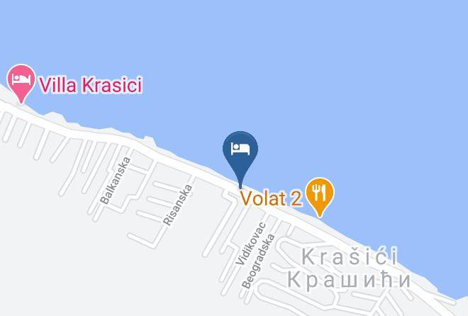 1st Line Beach Relax Map