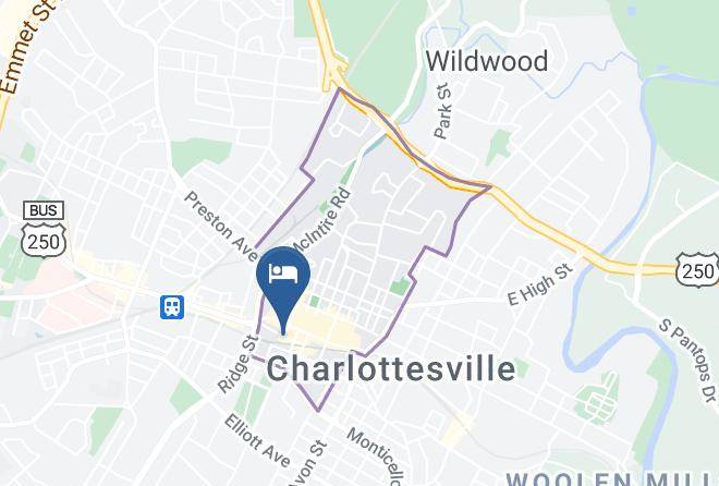 Charlottesville City - 200 South Street Inn Maps